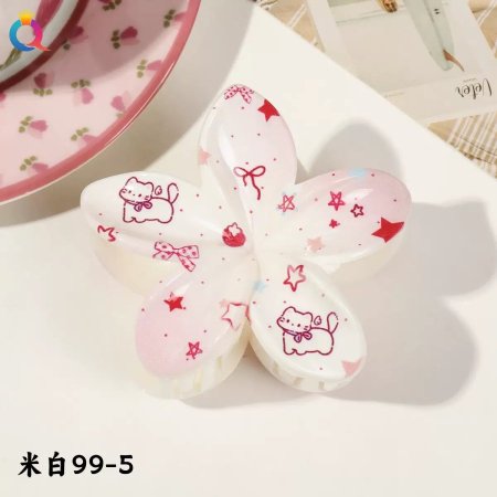 كماشة شعر شكل وردة السعر بالمفرق 2 شيكل السعر بالجملة للدزينة 12 قطعة