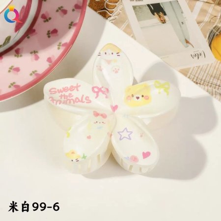 كماشة شعر شكل وردة السعر بالمفرق 2 شيكل السعر بالجملة للدزينة 12 قطعة