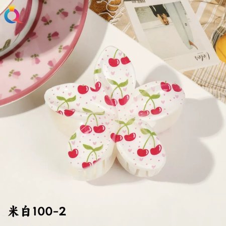 كماشة شعر شكل وردة السعر بالمفرق 2 شيكل السعر بالجملة للدزينة 12 قطعة