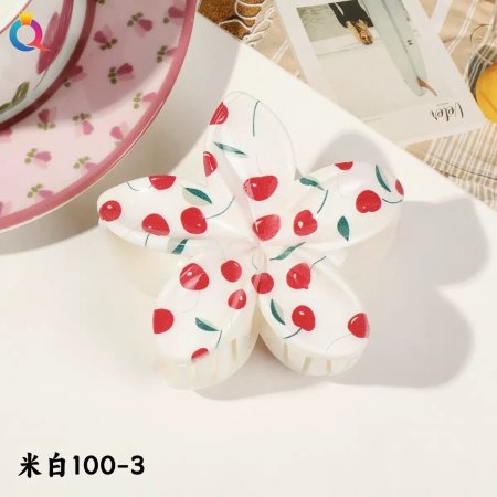 كماشة شعر شكل وردة السعر بالمفرق 2 شيكل السعر بالجملة للدزينة 12 قطعة