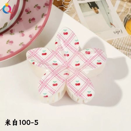 كماشة شعر شكل وردة السعر بالمفرق 2 شيكل السعر بالجملة للدزينة 12 قطعة