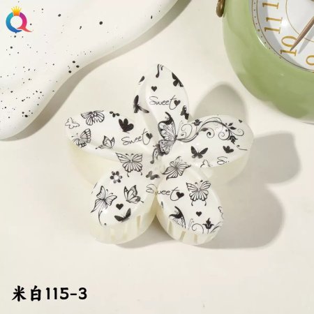 كماشة شعر شكل وردة السعر بالمفرق 2 شيكل السعر بالجملة للدزينة 12 قطعة