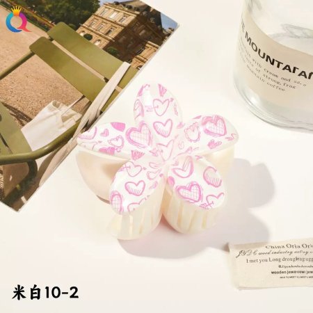 كماشة شعر شكل وردة السعر بالمفرق 2 شيكل السعر بالجملة للدزينة 12 قطعة