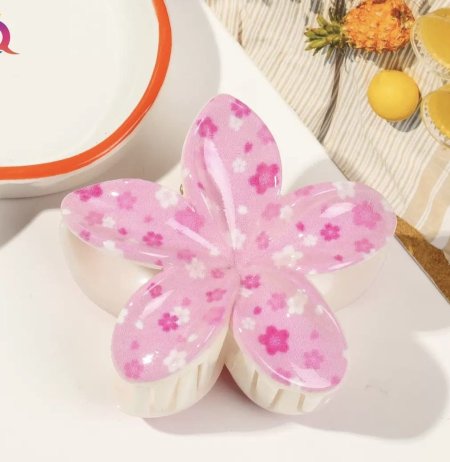 كماشة شعر شكل وردة السعر بالمفرق 2 شيكل السعر بالجملة للدزينة 12 قطعة