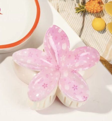 كماشة شعر شكل وردة السعر بالمفرق 2 شيكل السعر بالجملة للدزينة 12 قطعة