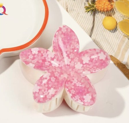 كماشة شعر شكل وردة السعر بالمفرق 2 شيكل السعر بالجملة للدزينة 12 قطعة