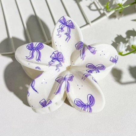 كماشة شعر شكل وردة السعر بالمفرق 2 شيكل السعر بالجملة للدزينة 12 قطعة