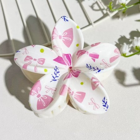 كماشة شعر شكل وردة السعر بالمفرق 2 شيكل السعر بالجملة للدزينة 12 قطعة