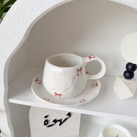 مج هاند ميد فيونكة احمر