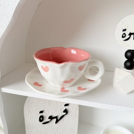 مج هاند ميد قلوب زهرية كبيرة