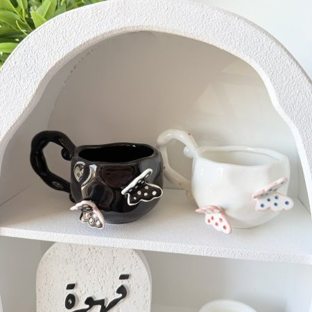 مج هاند ميد فراشات نافرة