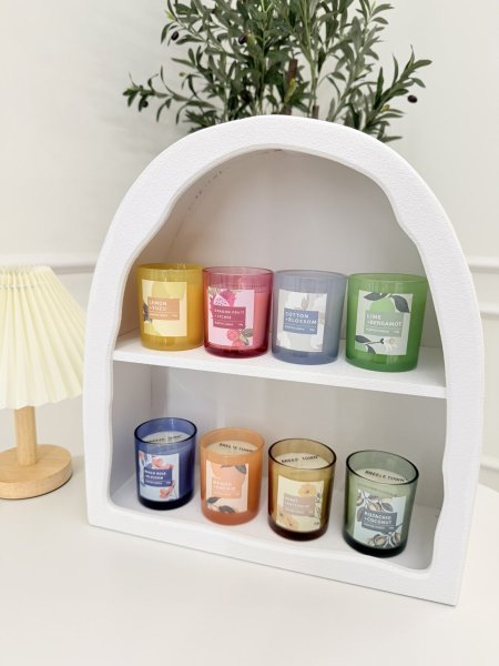 شمع معطر ب 8 روائح