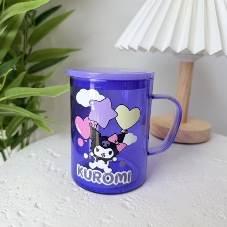 مج زجاج ملون  كرومي