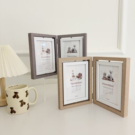 برواز صور شكب كتاب يتسع ل 4 صور 10*15 سم