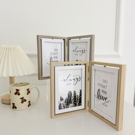 برواز صور شكل كتاب يتسع ل 4 صور 10*15 سم