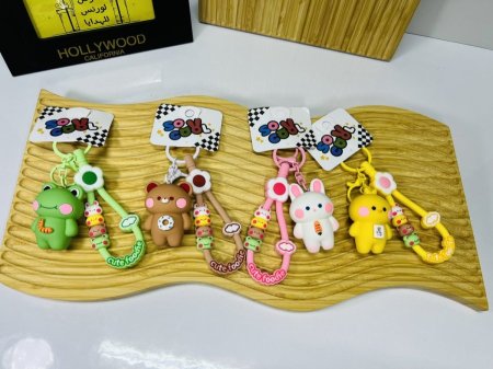 ميدالية جلد على شكل حيوانات 