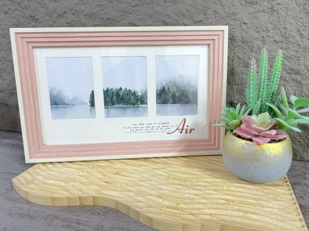 برواز خشب لون زهري 