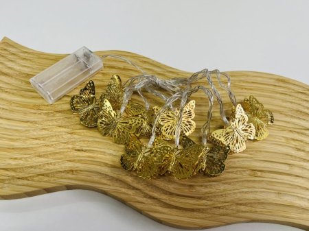 حبل ليد على البطاريات