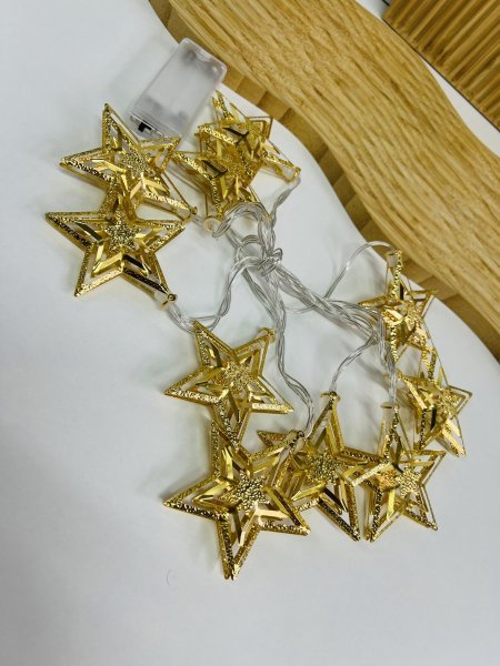 حبل ليد على البطاريات