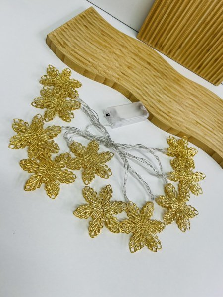 حبل ليد على البطاريات