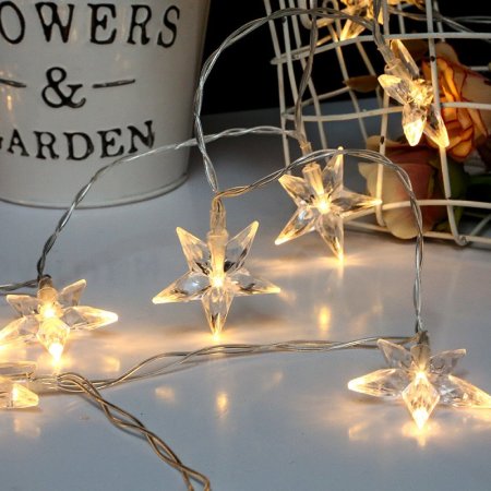 حبل ليد على البطاريات