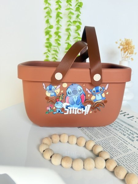 سلة كعاكيش مكتبية بلاستك مقوى حجم كبير ستيتش