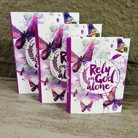 طقم صناديق شكل كتاب مكون من 3 قطع