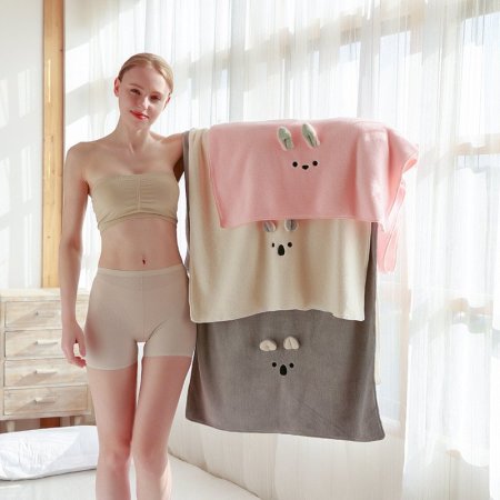 منشفة مايكروفايبر حجم كبير