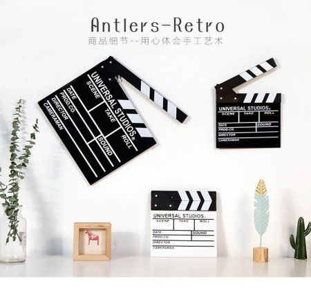 كلاكيت تصوير لون اسود