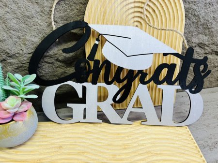 تعليقة خشب حجم كبير