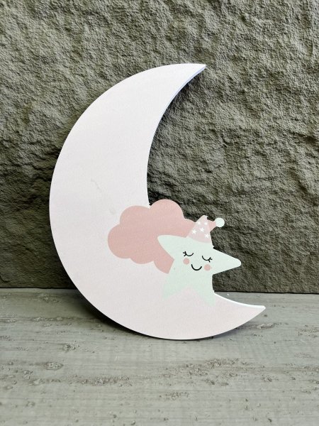 تعليقة خشب لغرف الاطفال 