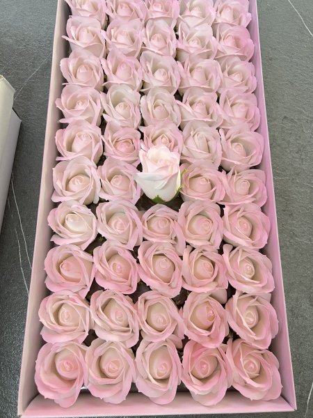 ورد صابون 50 وردة 