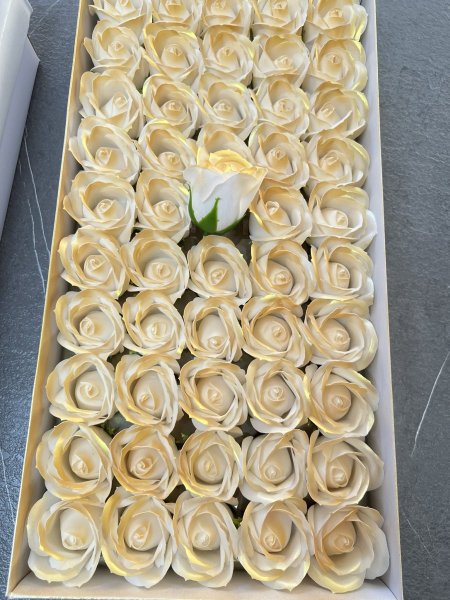 ورد صابون 50 وردة 