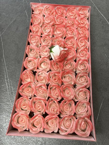 ورد صابون 50 وردة 