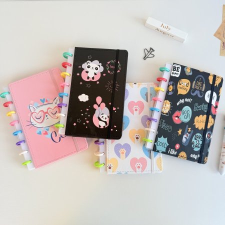 دفتر سلك 14.5*21 سم