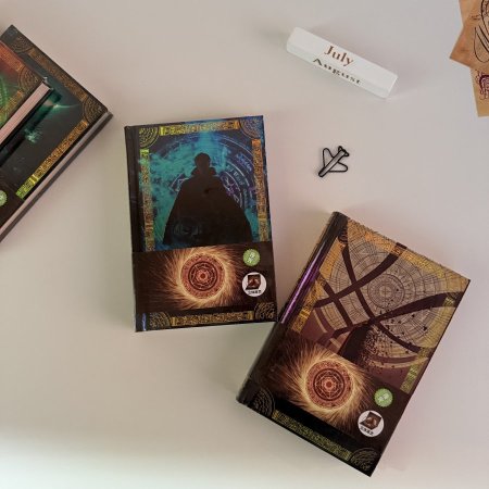 دفتر ورق ملون من الداخل