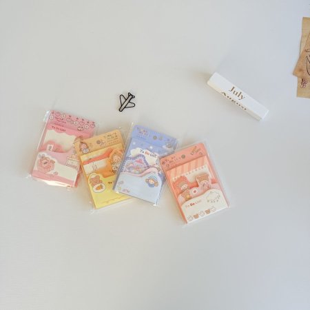 بكج ورق نوت عدة احجام ورق ملون