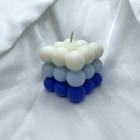 شمع ببلش ملون ازرق