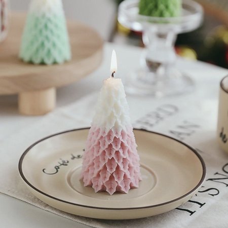 شمع شكل شجرة