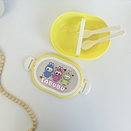 لنش بوكس لابوبو اصفر