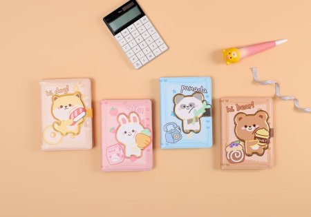 دفتر غلاف هارد كفر جلد 15*21 سم