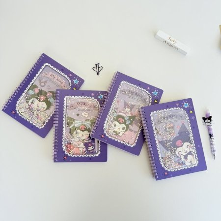 دفتر كرومي غلاف حبيبات فلين