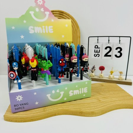 اقلام حبر اقل كمية ستاند 36 قلم السعر المفرق سعر القلم الواحد