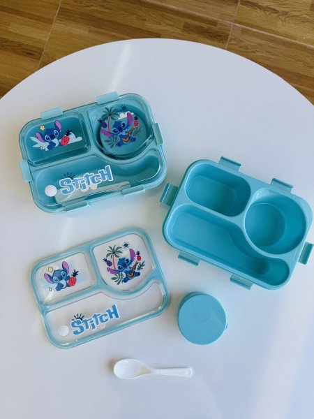 لنش بوكس ستيتش مع علبة للصوص