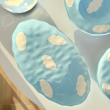 صحن غيمة مبسط كبير