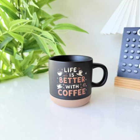 مج بورسلان life is better with coffee
