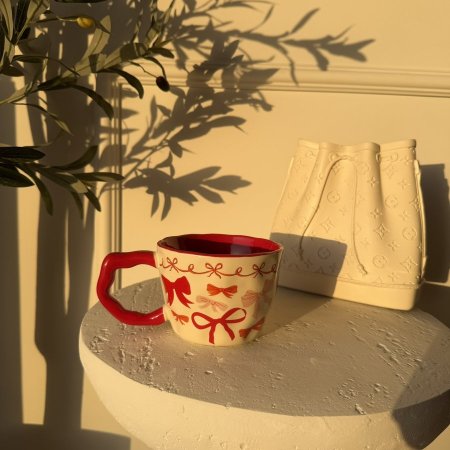 مج هاند ميد  فيونكات احمر