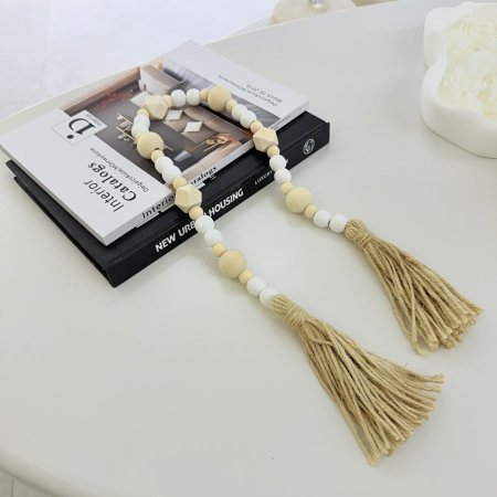 مسبحة ديكور خشب طبيعي