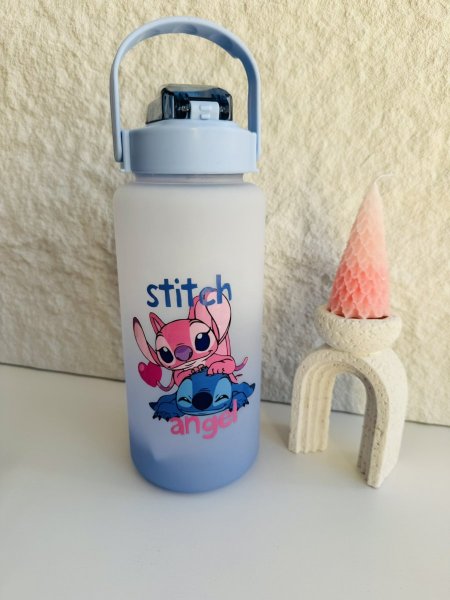 مطرة ماء ستيش وانجل ازرق 2 لتر