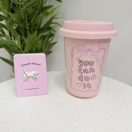 مج بورسلان مع غطاء سيلكون لحفظ الحرارة يو كان دو ات